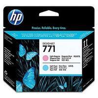 hp no771 light magenta light cyan printhead