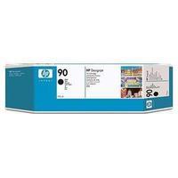 HP No. 90 Black 3-Ink Cartridge Multipack (775ml)