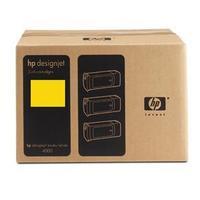 hp no 90 yellow 3 ink cartridge multipack 400ml