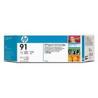 hp no 91 light grey ink cartridge 3 pack