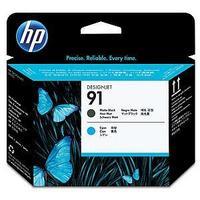 hp no 91 matte black and cyan printhead