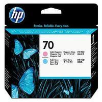 hp no 70 light cyan and light magenta printhead