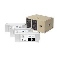 HP No. 81 Dye 3 Inkjet Multipack Black (680ml)