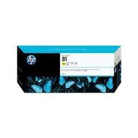 hp no 81 dye yellow ink cartridge 680ml