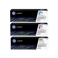 HP 201X High Capacity CMY Toner Value Pack