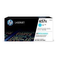 HP 657X High Capacity Cyan Toner Cartridge