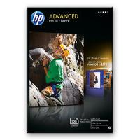 hp advanced 4x6quot 250gsm glossy photo paper 100 sheets