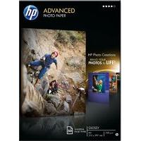 HP Advanced A4 250gsm Glossy Photo Paper - 50 Sheets
