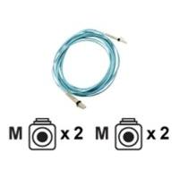 HP LC to LC Multi-mode OM3 2-Fiber 15.0m 1-Pack Fiber Optic Cable