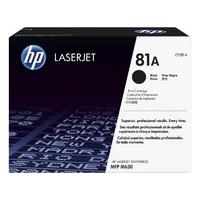 hp 81a black laserjet toner cartridge cf281a