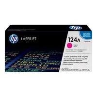 HP 124A Magenta Toner Cartridge 2000 Pages - Q6003A