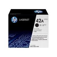 HP 42A Black Toner Cartridge 10, 000 Pages - Q5942A