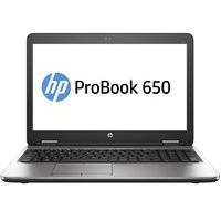 HP ProBook 650 G3 Laptop, Intel Core i3-7100U 2.4 GHz, 4GB RAM, 500GB HDD, 15.6" LED, DVDRW, Intel HD, WIFI, Windows 10 Pro