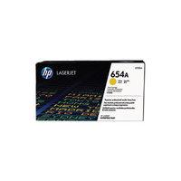 HP 654A Yellow LaserJet Cartridge - CF332A