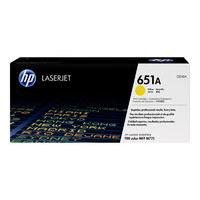 hp 651a yellow laserjet toner cartridge ce342a