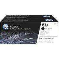 hp 83a black dual pack laserjet toner cartridges cf283ad