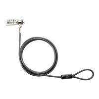 hp essential combination lock security cable lock 122 m for elitebook  ...