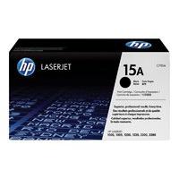 HP 15A Black Toner Cartridge 2500 Pages - C7115A