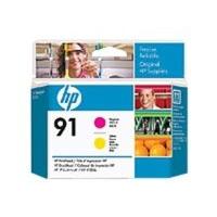 hp 91 yellow and magenta printhead