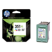 hp 351xl colour print cartridge cb338ee