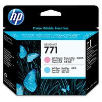 HP 771 Light Magenta & Light Cyan Print Head - CE019A