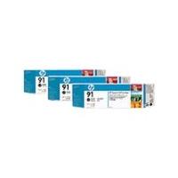 hp 91 775ml photo black ink cartridge 3 pack