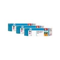 HP 91 775ml Magenta Ink Cartridge - 3 Pack