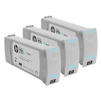 HP 771 Print cartridge- 3 x Light cyan