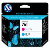 HP No 761 Magenta and Cyan Printhead - CH646A