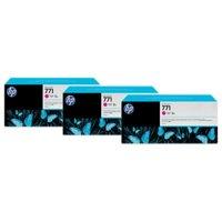 HP No 771 Ink Cart/Magenta 775ml 3pk