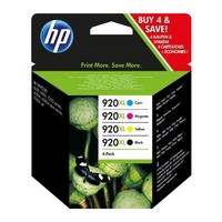 HP 920XL Combo-pack Ink Cartridges - C2N92AE