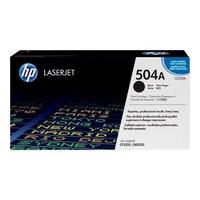 HP 504A Black Toner Cartridge - CE250A