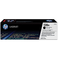 HP 128A Black Laser Toner Cartridge - CE320A