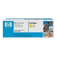 hp c4194a yellow toner cartridge 6000 pages