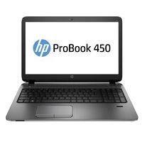 HP ProBook 450 Laptop, Intel Core i5-6200U, 4GB RAM, 128GB SSD, 15.6 HD, DVDRW, Intel HD, WIFI, Bluetooth, Webcam, Windows 10 Home 64 bit