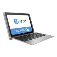 HP X2 210 Convertible Laptop, Intel Atom Z8300, 10.1 WXGA AG LED UWVA, UMA, Webcam, 2GB DDR3 RAM, 32GB eMMC, BLUETOOTH, Windows 10 Pro 64 bit