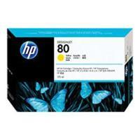 HP 80 350-ml Yellow Ink Cartridg...