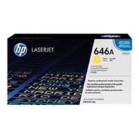 HP 646A Yellow Original LaserJet Toner Cartridge