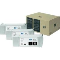 HP No. 81 (C5066A) Black 3Pack