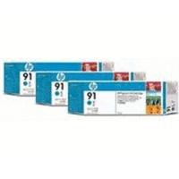 HP No. 91 (C9483A) Cyan 3Pack