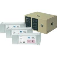 HP No. 81 (C5071A) Light-Magenta 3Pack