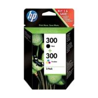 HP No. 300 (CN637EE) Black+Color
