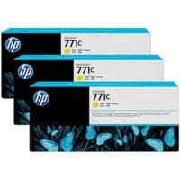 HP 771C (B6Y34A) Yellow 3 pack