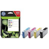 HP 364 Black and Colour Combo Ink Pack