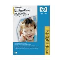 hp q8696a advanced glossy photo paper 130 x 180 mm 250gsm 25 sheets