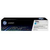 HP 126A Cyan LaserJet Toner Cartridge (CE311A)