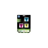 HP No. 363 Ink Cartridge - Cyan, Magenta, Yellow