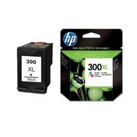 HP 300XL Black Remanufactured Ink and HP 300XL Tri-Colour Original Ink Combo Pack