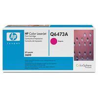 HP Colour LaserJet 502A Magenta Original Toner Cartridge with HP ColourSphere Toner (Q6473A)