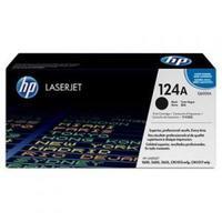 HP Colour LaserJet 124A Black Original Toner Cartridge with Smart Printing Technology (Q6000A)